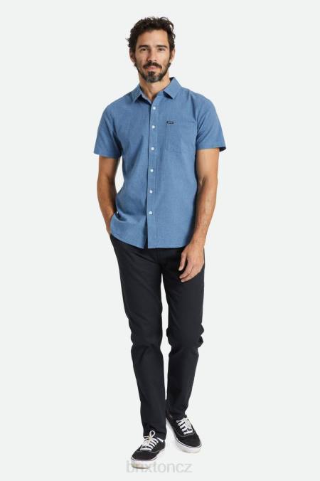 Černá Brixton muži výběr chino slim kalhot 4DHP150 oděv