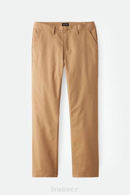 khaki Brixton muži výběr chino obyčejných kalhot 4DHP148 oděv