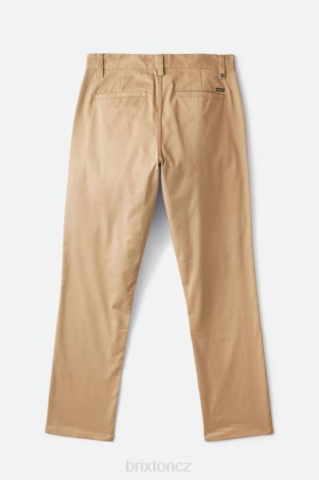 khaki Brixton muži výběr chino obyčejných kalhot 4DHP148 oděv