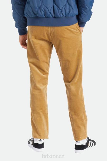 khaki šňůra Brixton muži výběr chino obyčejných kalhot 4DHP147 oděv