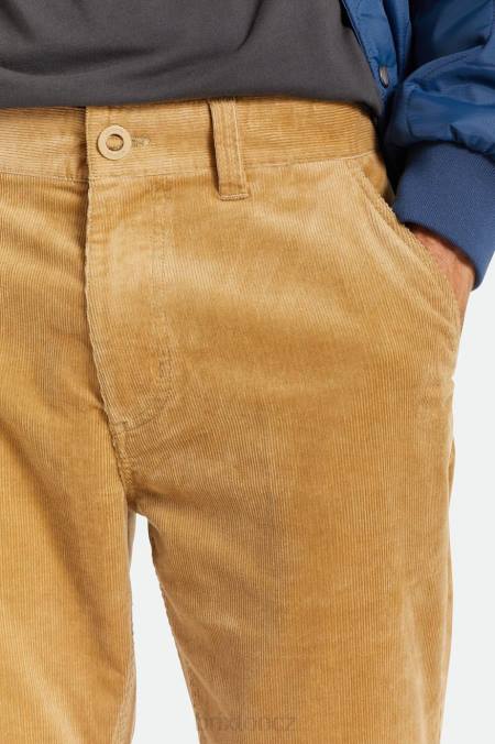 khaki šňůra Brixton muži výběr chino obyčejných kalhot 4DHP147 oděv