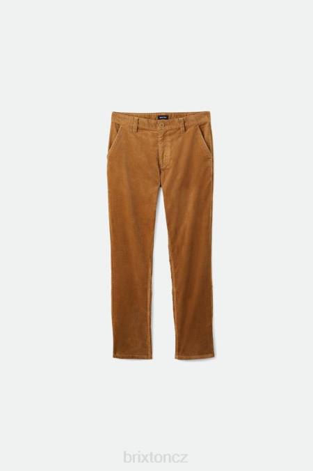 khaki šňůra Brixton muži výběr chino obyčejných kalhot 4DHP147 oděv