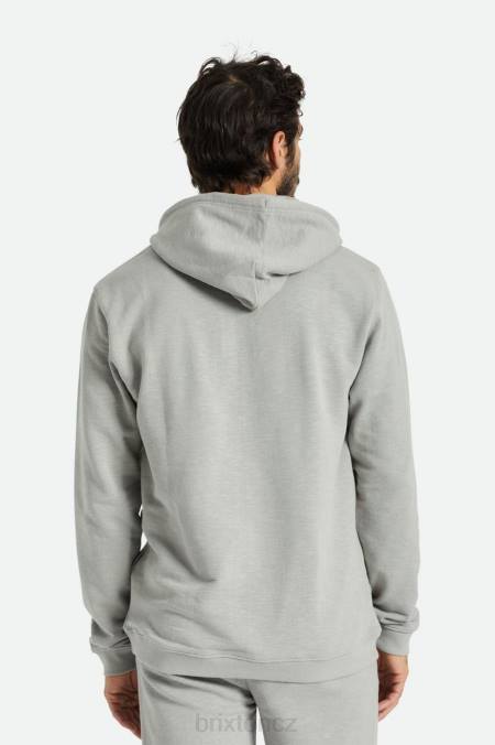 divoká holubice Brixton muži slub francouzské froté kapuce henley 4DHP138 oděv