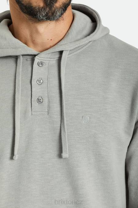 divoká holubice Brixton muži slub francouzské froté kapuce henley 4DHP138 oděv
