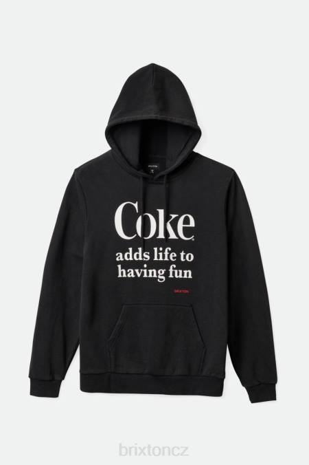 Černá Brixton muži coca-cola baví kapuce 4DHP140 oděv
