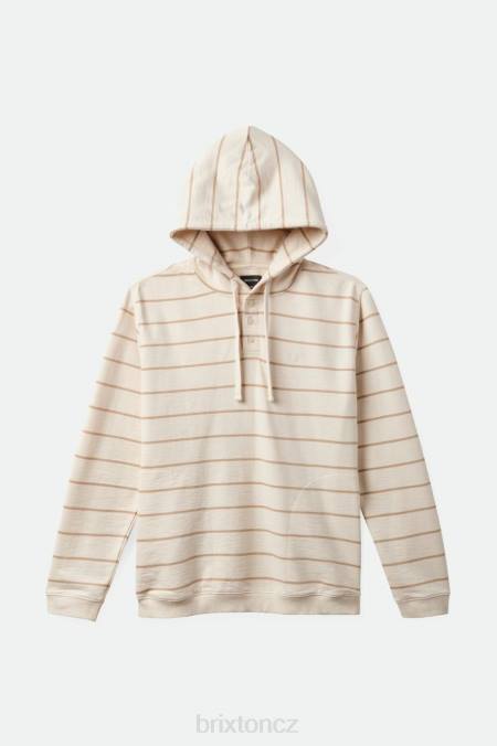 whitecap/písek Brixton muži slub francouzské froté kapuce henley 4DHP135 oděv