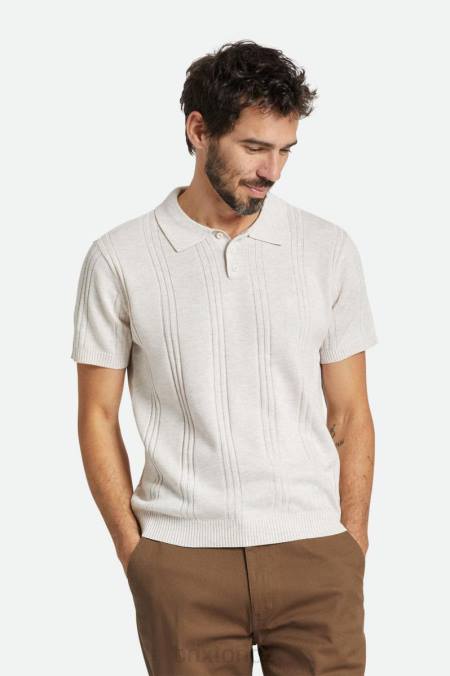 whitecap Brixton muži víkendová rezervní merino vlna s/s polo 4DHP118 oděv