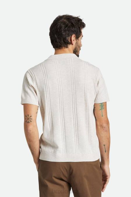 whitecap Brixton muži víkendová rezervní merino vlna s/s polo 4DHP118 oděv