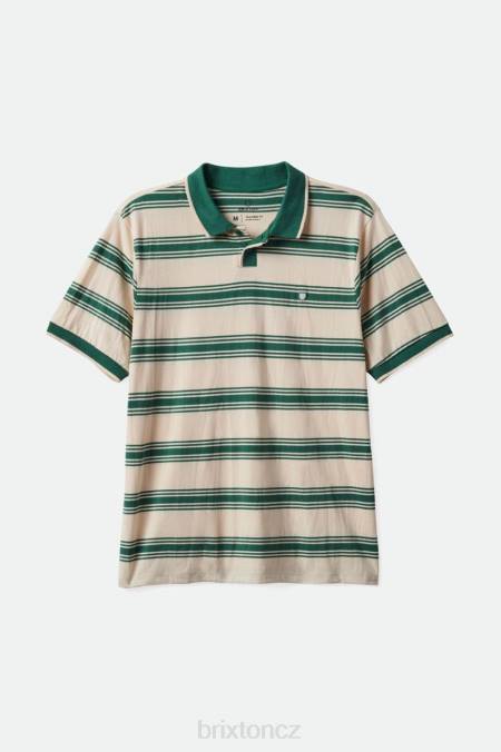 whitecap/smrk Brixton muži správné s/s polo 4DHP124 oděv