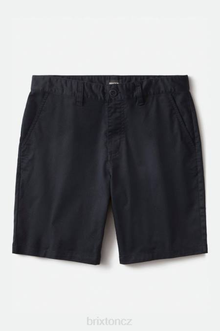 Černá Brixton muži výběr chino short 5'' 4DHP166 oděv