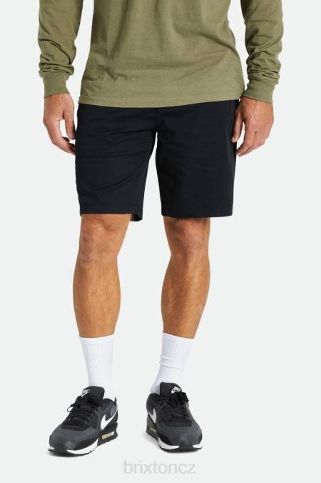 Černá Brixton muži výběr chino short 9'' 4DHP163 oděv