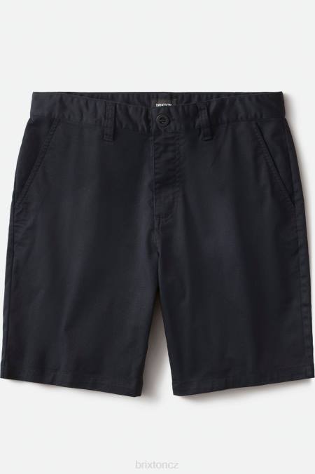 Černá Brixton muži výběr chino short 9'' 4DHP163 oděv
