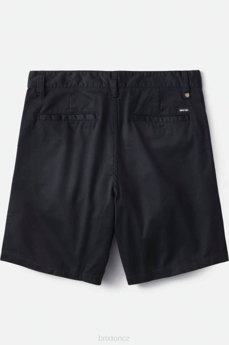 Černá Brixton muži výběr chino short 9'' 4DHP163 oděv