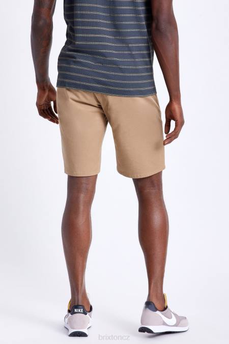 khaki Brixton muži výběr chino short 9'' 4DHP171 oděv