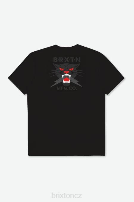 Černá Brixton muži Sparks tričko na míru 4DHP108 oděv