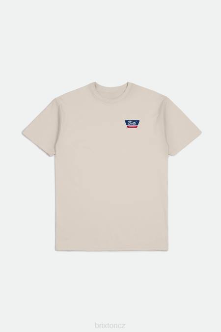 krém Brixton muži standardní tričko linwood s/s 4DHP64 oděv