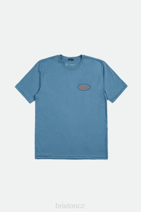 modré nebe/prané námořnictvo/ráj Brixton muži parsons s/s tričko na míru 4DHP46 oděv