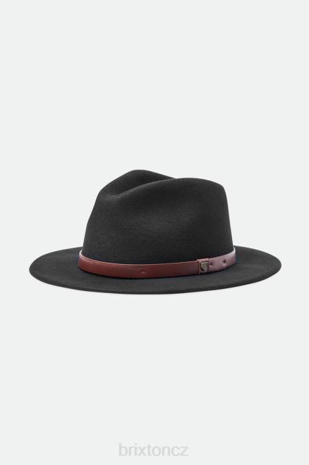Černá Brixton muži messer fedora 4DHP212 Příslušenství