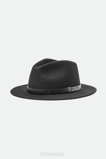 Černá Brixton muži messer fedora 4DHP213 Příslušenství