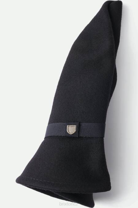 Černá Brixton muži messer packable fedora 4DHP225 Příslušenství