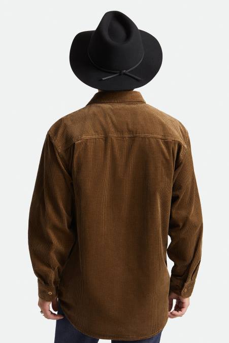 Černá Brixton muži wesley fedora 4DHP231 Příslušenství