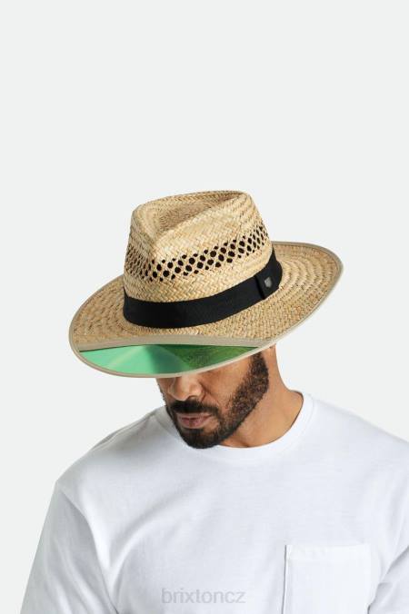 opálení Brixton muži lovec slaměný fedora 4DHP179 Příslušenství