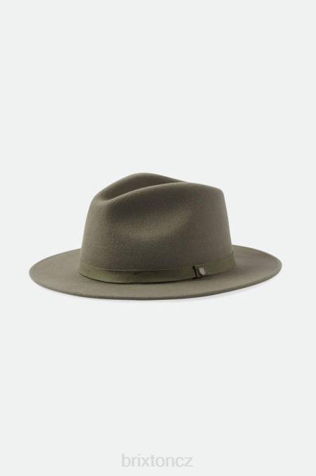 přebytek oliv Brixton muži messer packable fedora 4DHP226 Příslušenství