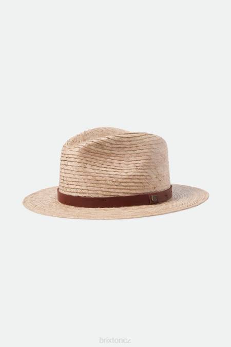 přírodní Brixton muži messer slaměná fedora 4DHP175 Příslušenství