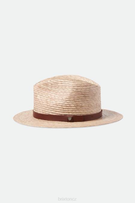přírodní Brixton muži messer slaměná fedora 4DHP175 Příslušenství