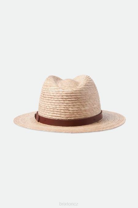 přírodní Brixton muži messer slaměná fedora 4DHP175 Příslušenství