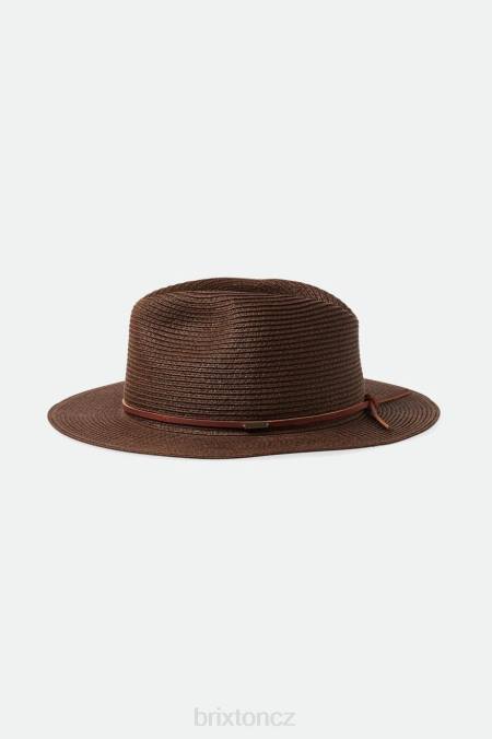 temná země Brixton muži wesley sláma balitelná fedora 4DHP200 Příslušenství