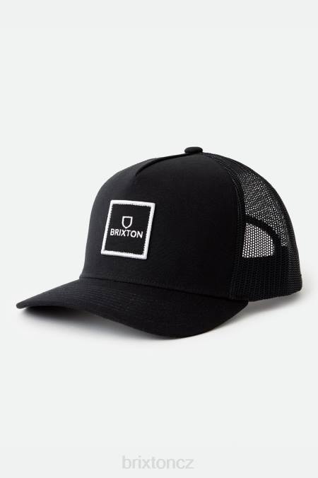 Černá Brixton muži alpha block netplus mp trucker klobouk 4DHP277 Příslušenství