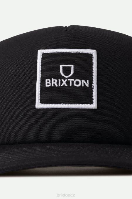 Černá Brixton muži alpha block netplus mp trucker klobouk 4DHP277 Příslušenství