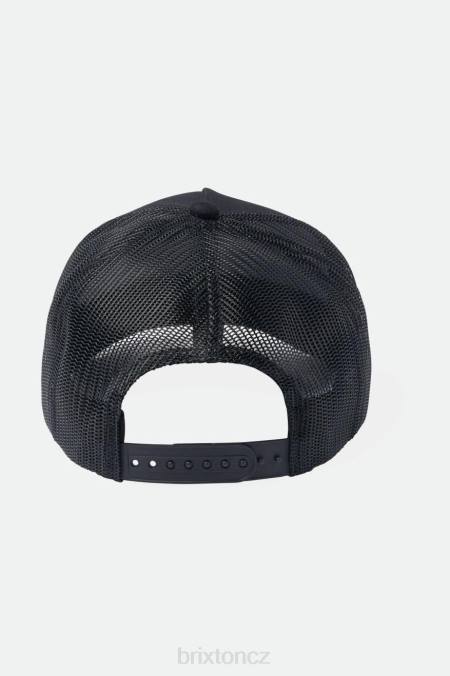 Černá Brixton muži alpha block netplus trucker klobouk 4DHP276 Příslušenství