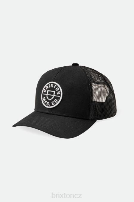 Černá Brixton muži čepice crest netplus mp trucker 4DHP257 Příslušenství