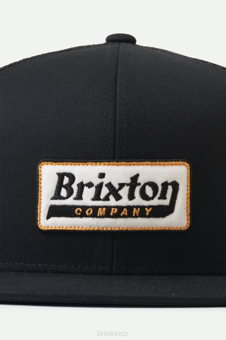 Černá Brixton muži pevný klobouk hp trucker 4DHP285 Příslušenství