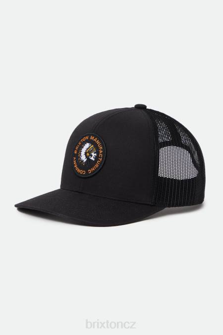 Černá Brixton muži rival razítko netplus mp trucker klobouk 4DHP249 Příslušenství