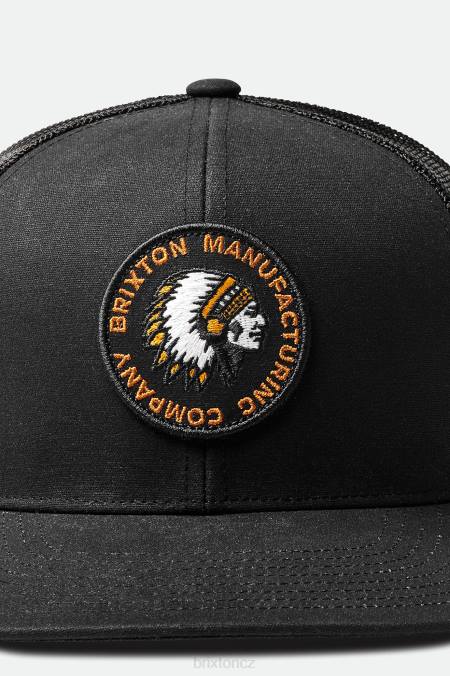 Černá Brixton muži rival razítko netplus mp trucker klobouk 4DHP249 Příslušenství