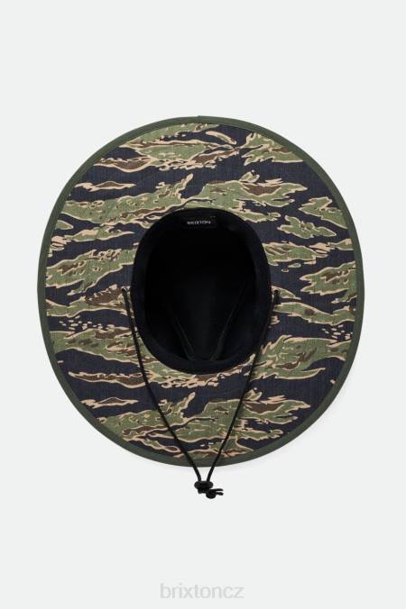 olivový přebytek/tiger camo Brixton muži polní sluneční klobouk 4DHP211 Příslušenství