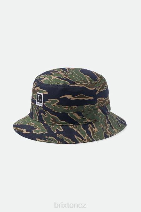 tygr camo Brixton muži Beta balitelný kýblový klobouk 4DHP311 Příslušenství