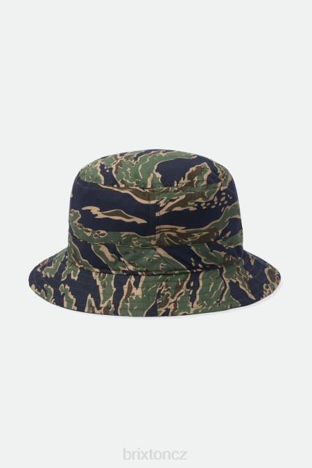 tygr camo Brixton muži Beta balitelný kýblový klobouk 4DHP311 Příslušenství
