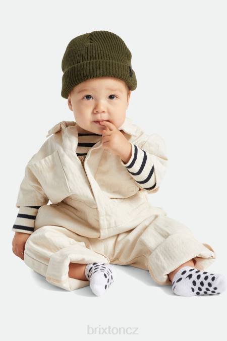 vojenská oliva Brixton muži baby heist kulich 4DHP340 Příslušenství