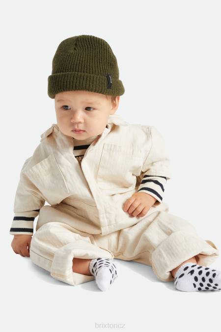 vojenská oliva Brixton muži baby heist kulich 4DHP340 Příslušenství