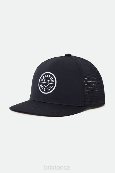 Černá Brixton muži crest netplus mp snapback 4DHP272 Příslušenství