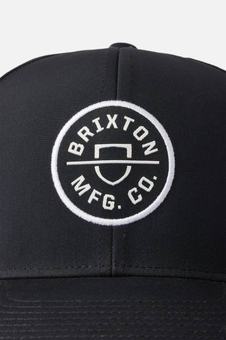 Černá Brixton muži crest netplus mp snapback 4DHP272 Příslušenství