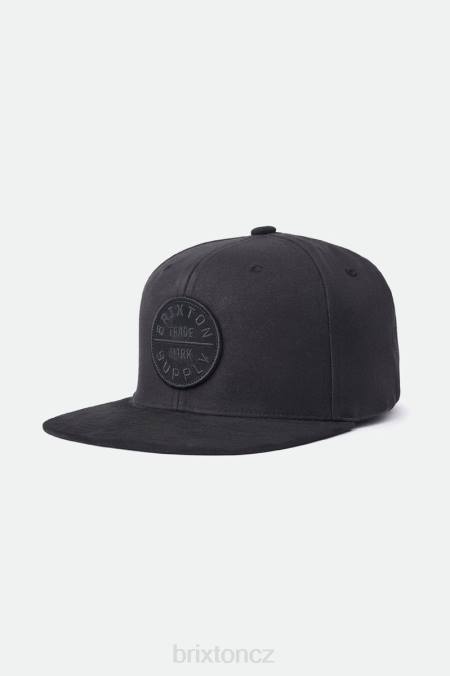 Černá Brixton muži oath iii snapback 4DHP236 Příslušenství
