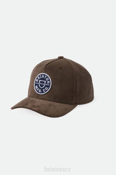temná zemní šňůra Brixton muži hřeben mp snapback 4DHP258 Příslušenství