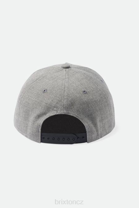 tmavě vřesově šedá/kelly zelená Brixton muži hřeben mp snapback 4DHP259 Příslušenství