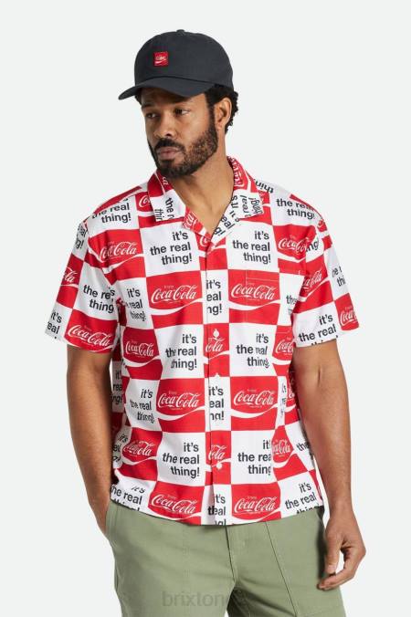 vyprané černé Brixton muži Coca-cola dodávka lp čepice 4DHP267 Příslušenství