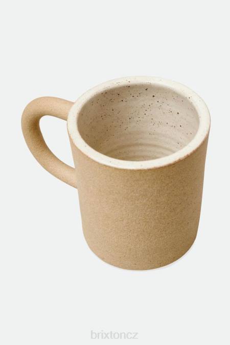 béžový Brixton x O-M unisex ručně vyrobený keramický hrnek 4DHP368 Příslušenství